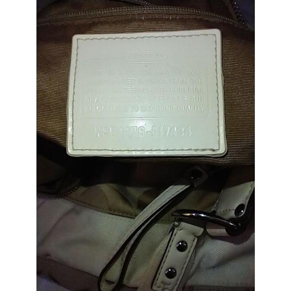 Coach beige hobo bag - Picture 9 of 10